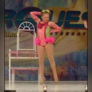 Custom Mekelle Jazz Musocal Theater costume, small adult child XL